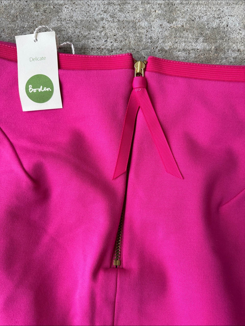Boden Hot Pink Pencil Skirt - Picture 7 of 11